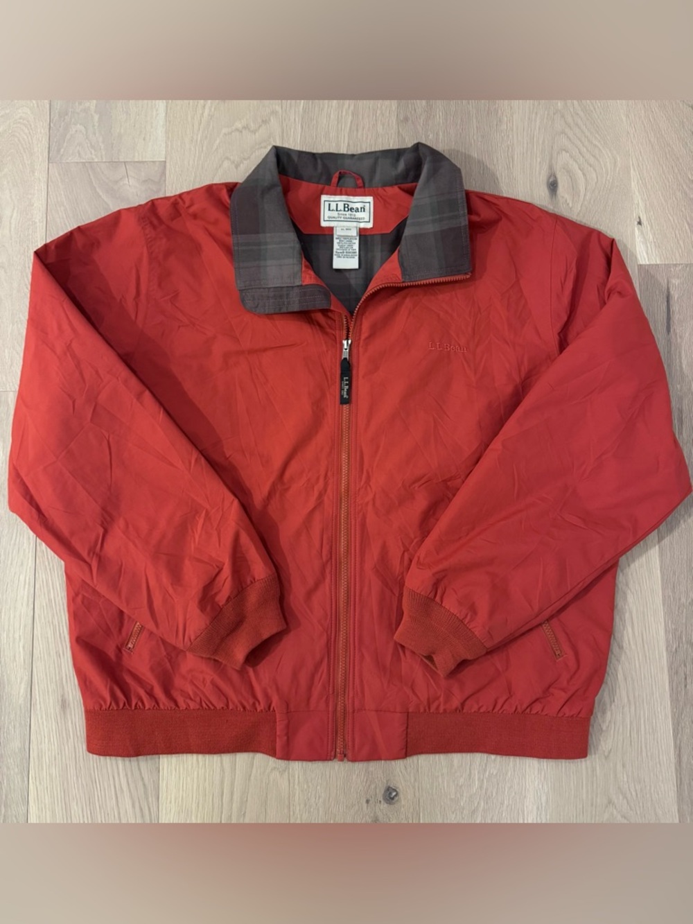 LL Bean Men's Warm-Up Jacket - Size XL